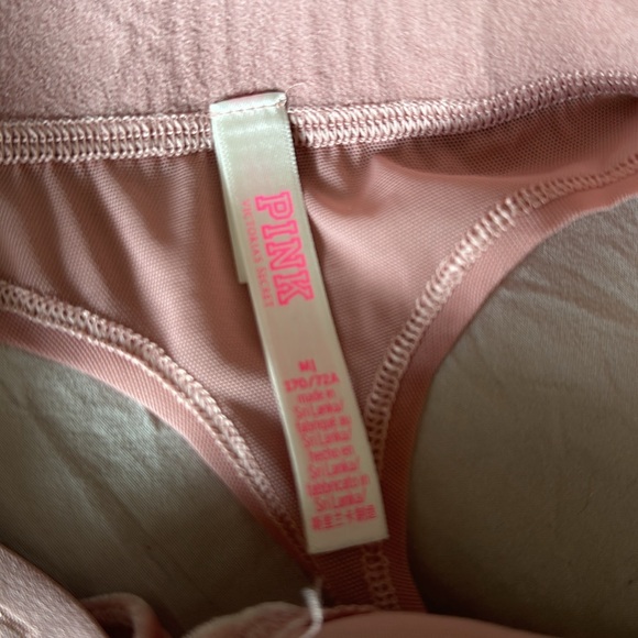 PINK VS VELVET PINK BRALETTE & PANTY SET - Picture 4 of 4